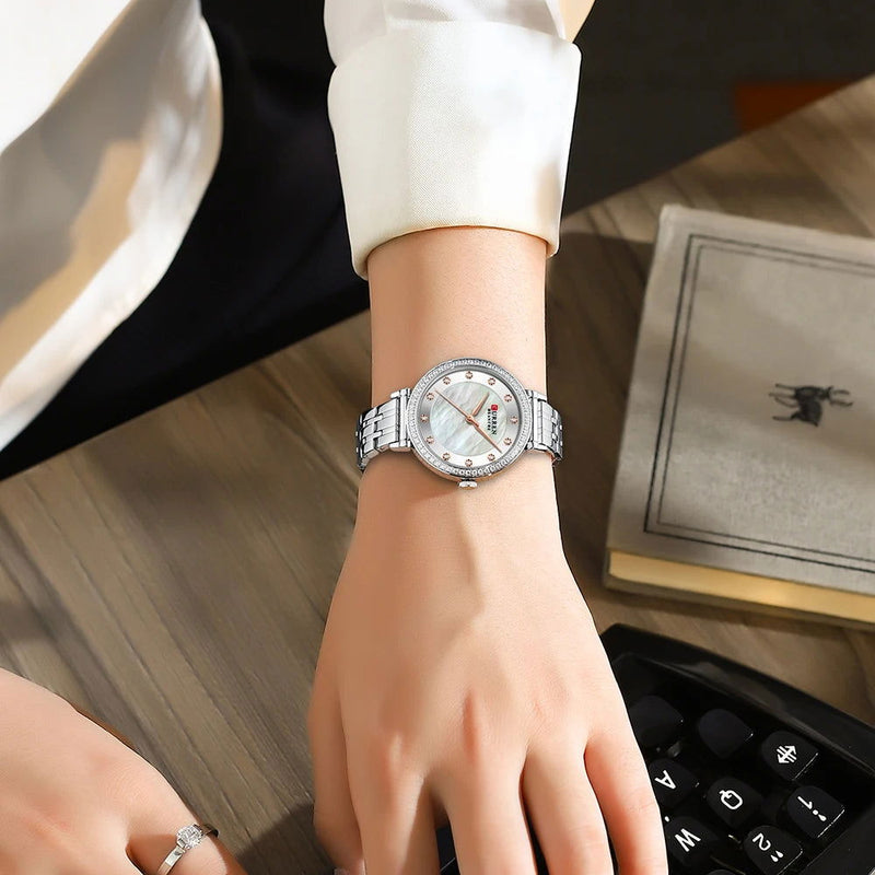 Relógio Feminino Curen Diamond