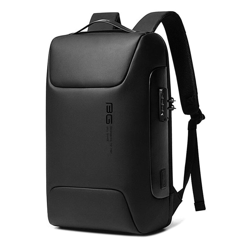 Mochila Executiva Premium BG - Segurança e Estilo, Espaço para Notebook 15.6`, Impermeável, Porta USB e Antifurto com Trava TSA